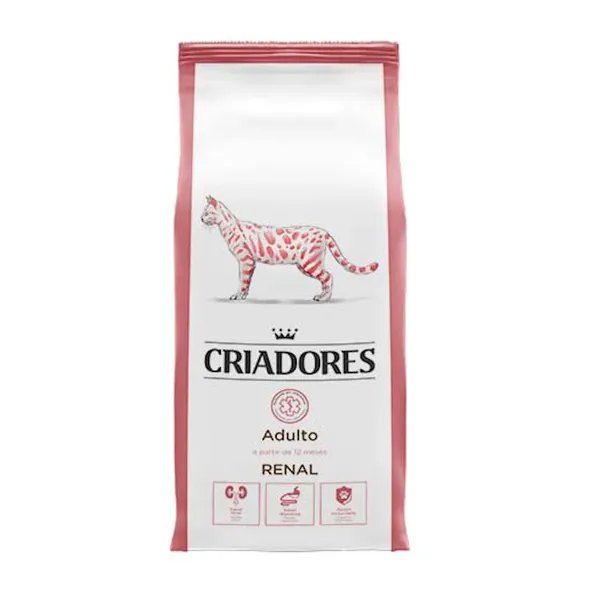 2 x 2.5 kg Criadores Dietetic Adulto Renal pienso para gatos ¡Pack ahorro!