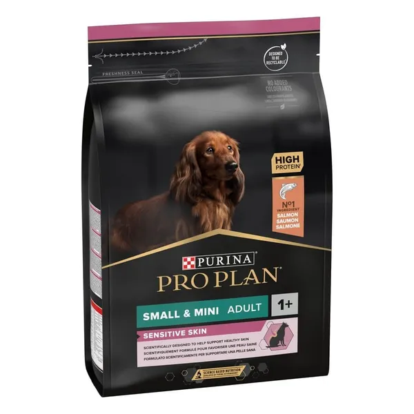 3 kg Pro Plan Adult Small y Mini Salmón Sensitive Skin pienso para perros