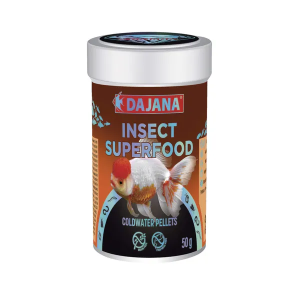 250 ml Dajana Insect Superfood Pellets Alimento para peces de agua fría