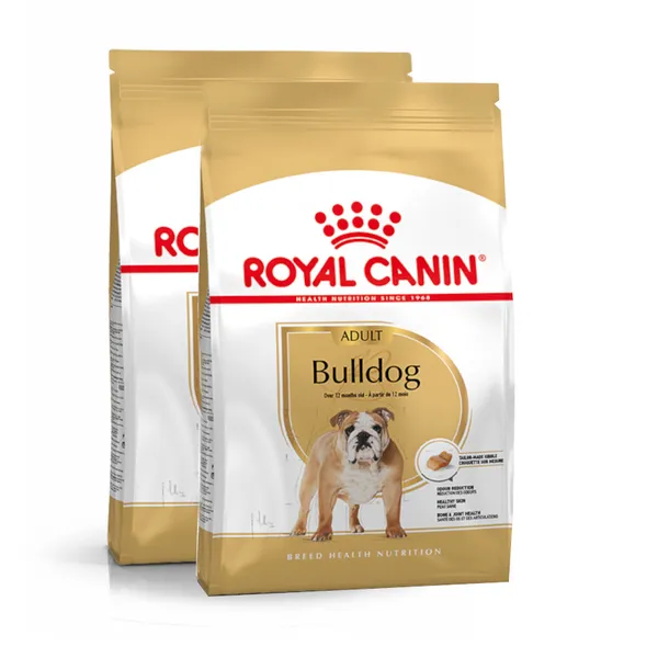 2 x 12 kg Royal Canin Adult Bulldog pienso para perros ¡Pack ahorro!