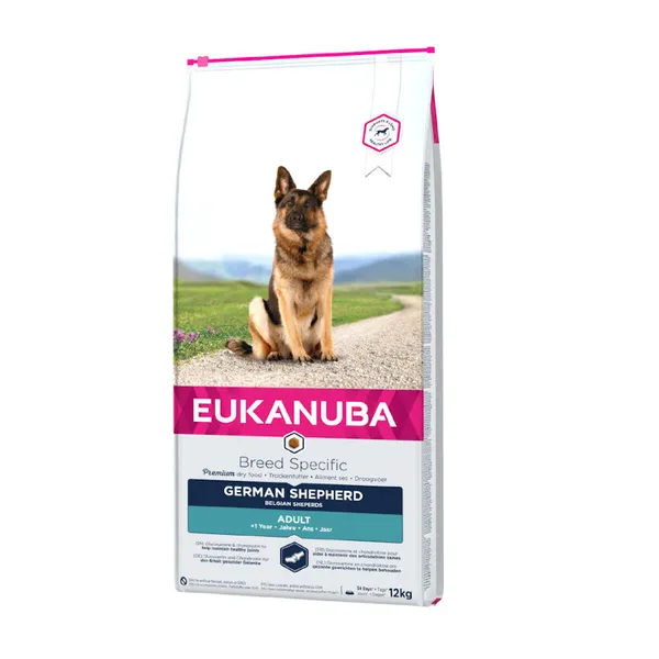 2 x 12 kg Eukanuba Adult Pastor Alemán pienso para perros ¡Pack ahorro!