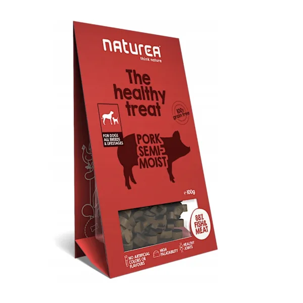 100 g Naturea Bocaditos Hígado de Cerdo para perros