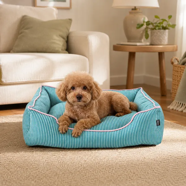 Leeby Cama Rayas Finas para perros