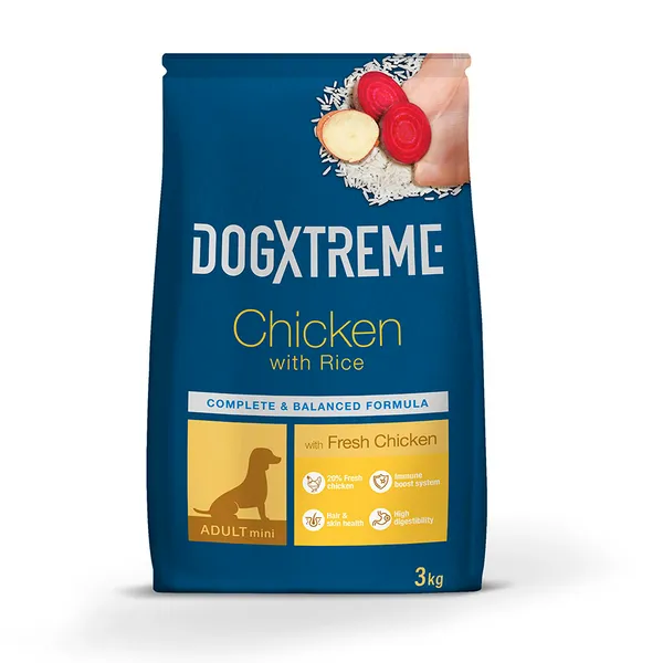 3 kg Dogxtreme Adult Mini Pollo pienso para perros