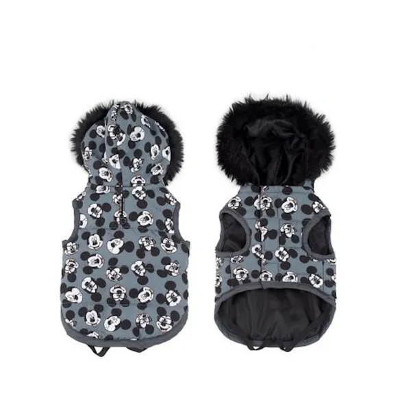 Disney Mickey Mouse Abrigo Gris con Estampado para perros