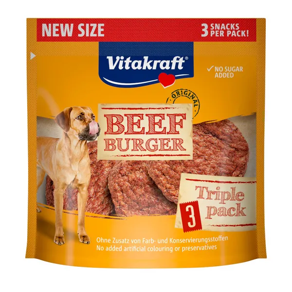 27 g Vitakraft Beef Burger snack para perros