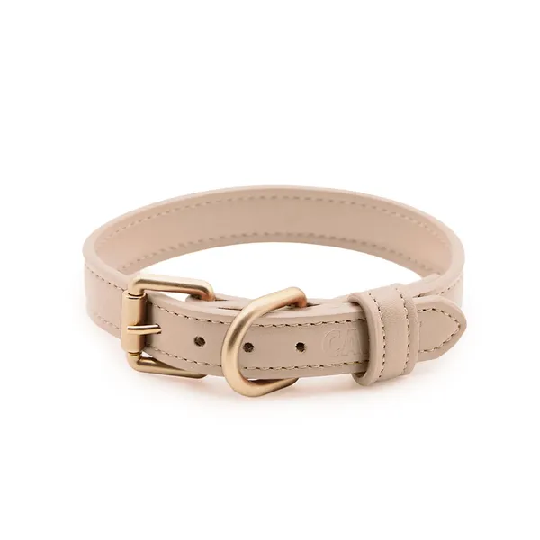 CAFIDE Collar Cuero Vegano Jala Beige