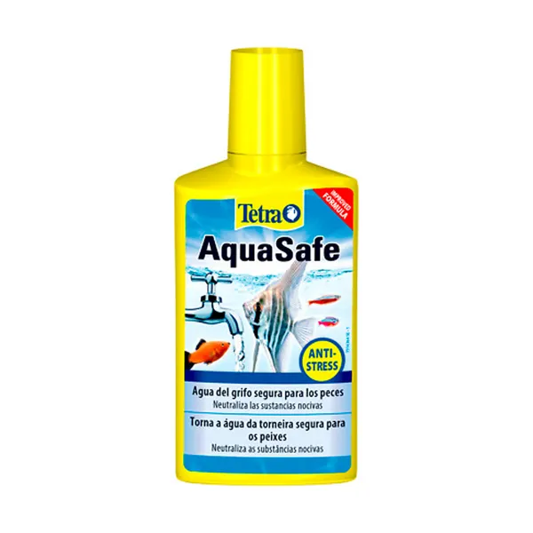 0.25 L Tetra Aquasafe Anti-Stress Acondicionador de Agua para acuarios