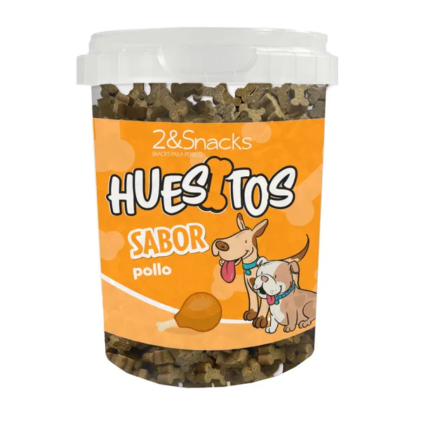 100 g 2&Snacks Galletas Pollo para perros