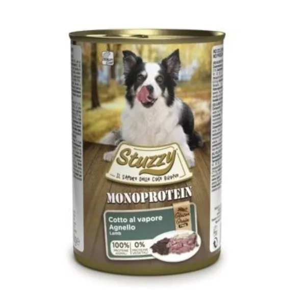 400 g Stuzzy Monoprotein Cordero lata para perros