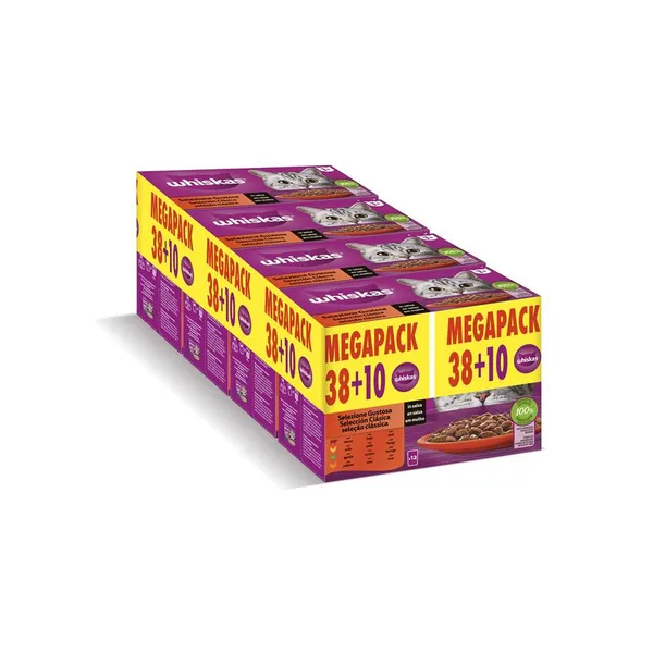 24 sobres x 85 g Whiskas Tasty Mix Selección del Chef en Salsa sobre para gatos ¡Pack Ahorro!
