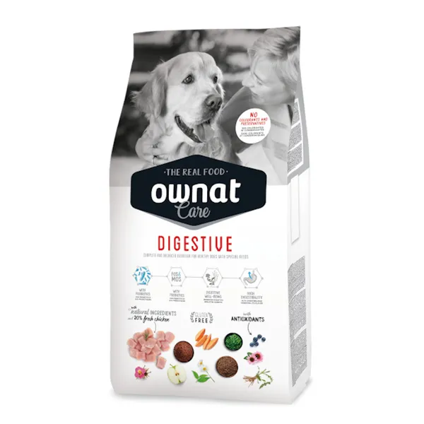 3 kg Ownat Care Digestive pienso para perros