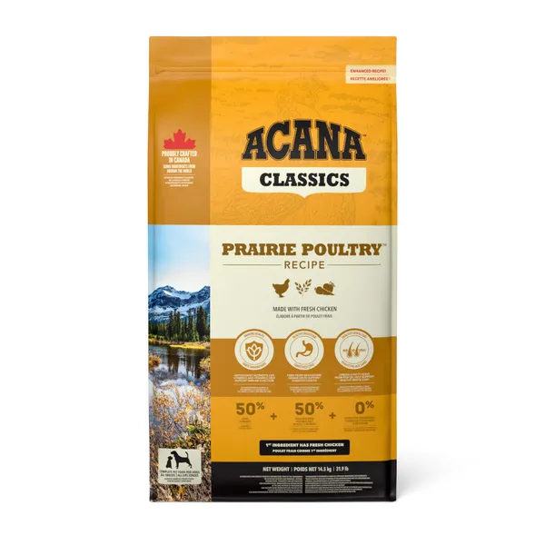 14.5 kg Acana Classics Prairie Poultry pienso para perros