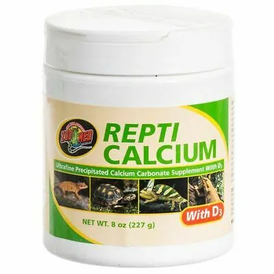 0.085 KG Zoo Med calcio con vitamina D3 para tortugas