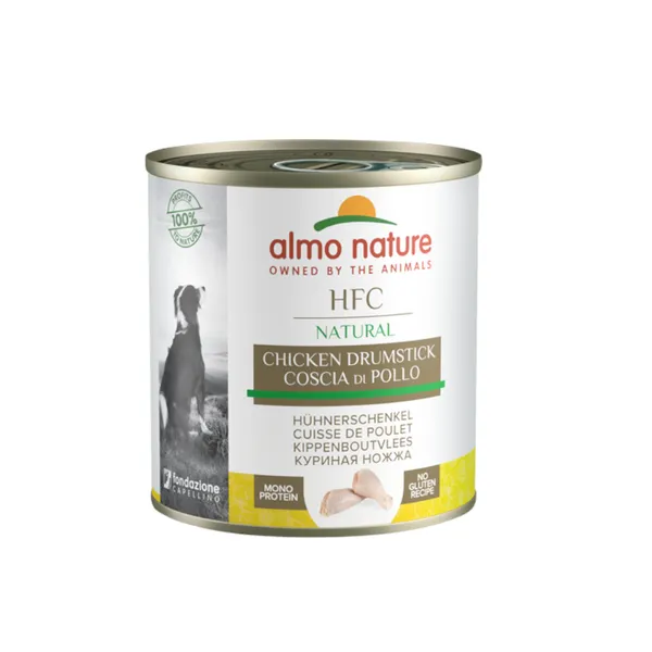 12 latas x 280 g Almo Nature HFC Pollo lata para perros ¡Pack ahorro!
