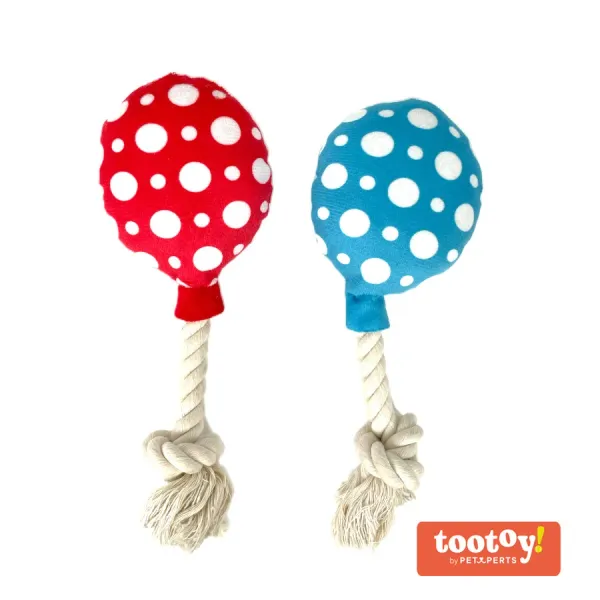 Tootoy! Comfort Brithday Balloon Set peluches con sonido para perros