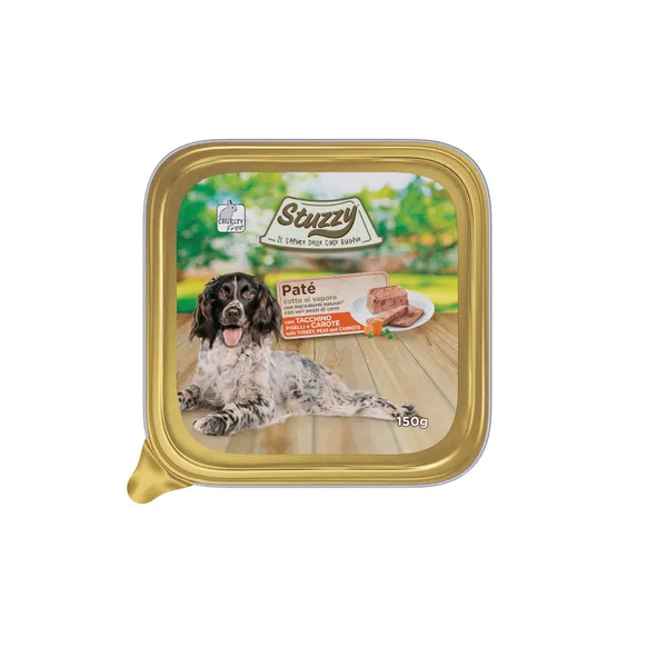 12 tarrinas x 150 g Stuzzy pavo con guisante y zanahoria tarrina para perros ¡Pack ahorro!
