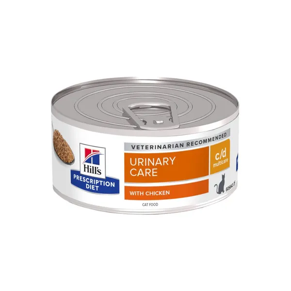 48 latas x 156 g Hill's Prescription Diet Urinary Care c/d Pollo lata para gatos ¡Pack ahorro!