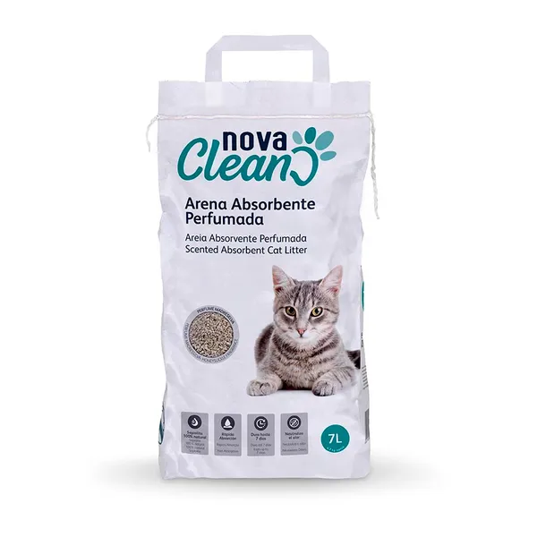 7 L Nova Clean Arena perfumada absorbente para gatos