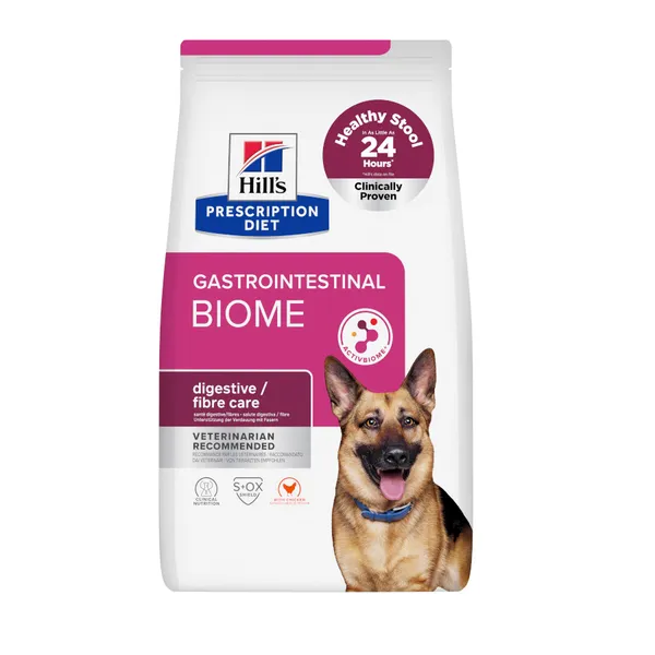 4 kg Hill's Prescription Diet Gastrointestinal Biome Pollo pienso para perros