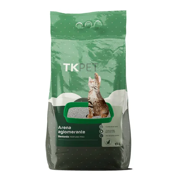 10 L TK-Pet Arena Aglomerante de Bentonita y Pino para Gatos