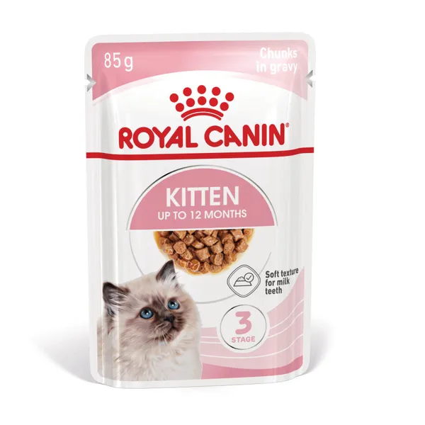 85 g Royal Canin Kitten sobre en salsa para gatos