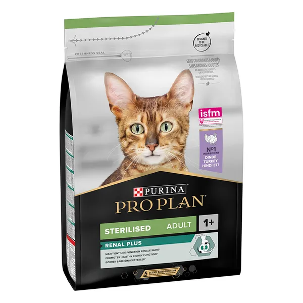 10 kg Pro Plan Adult Sterilized Pavo Pienso para gatos