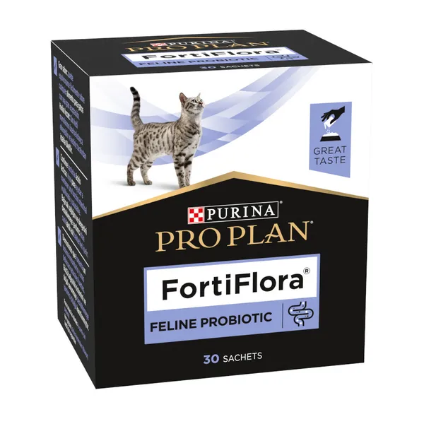 30 sobres x 1 g Pro Plan Veterinary Diets FortiFlora Probiótico para gatos