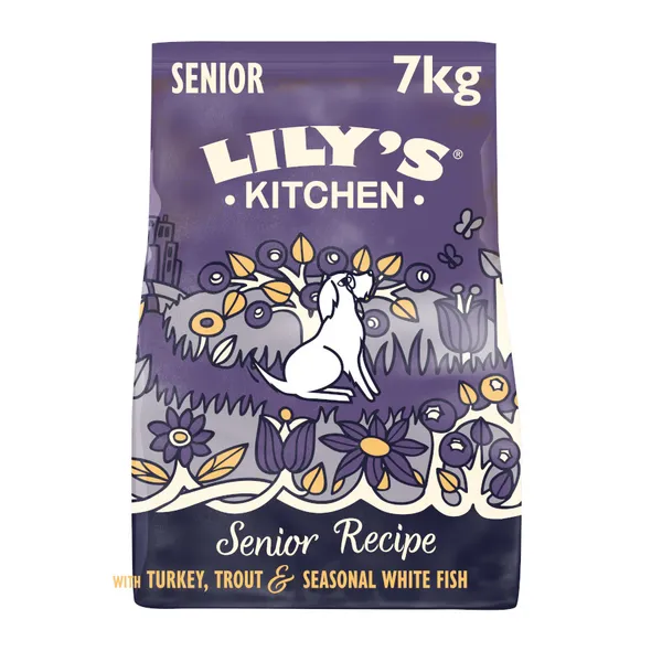 7 kg Lily's Kitchen Adult +8 Pavo y Trucha pienso para perros
