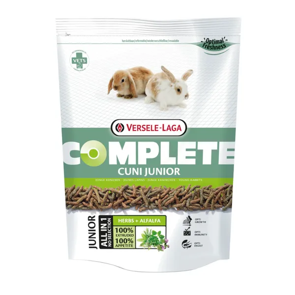 1.75 KG 1,5 Kg Versele-Laga Complete Cuni Junior pienso para conejos