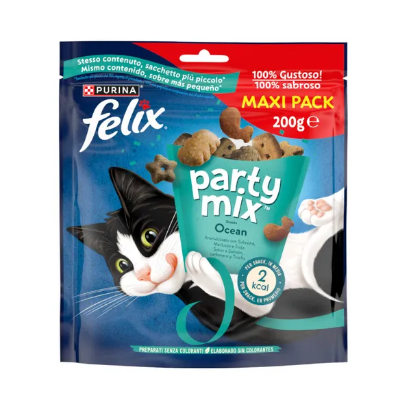 200 g Felix Party Mix Ocean Bocaditos para gatos