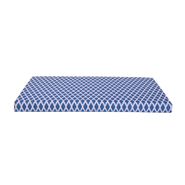 Leeby colchón impermeable azul para perros