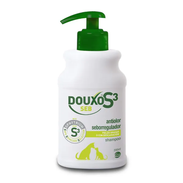 Douxo S3 Seb Champú Piel Grasa para perros y gatos