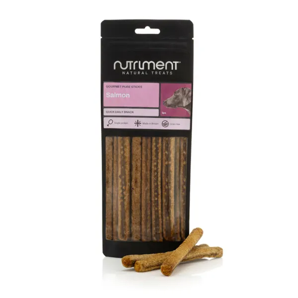 80 g Nutriment Barrita Salmón Snack para perros