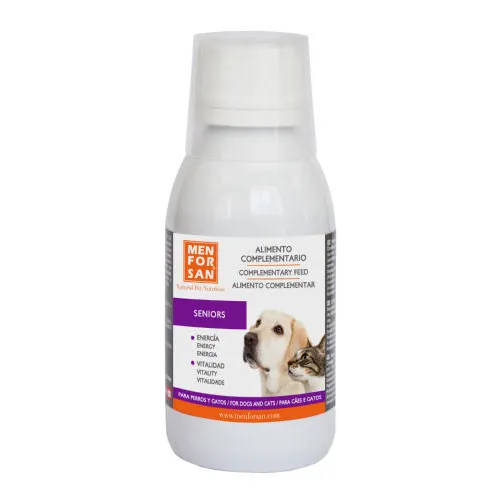 125 ml Menforsan Seniors Alimento Complementario para perros y gatos