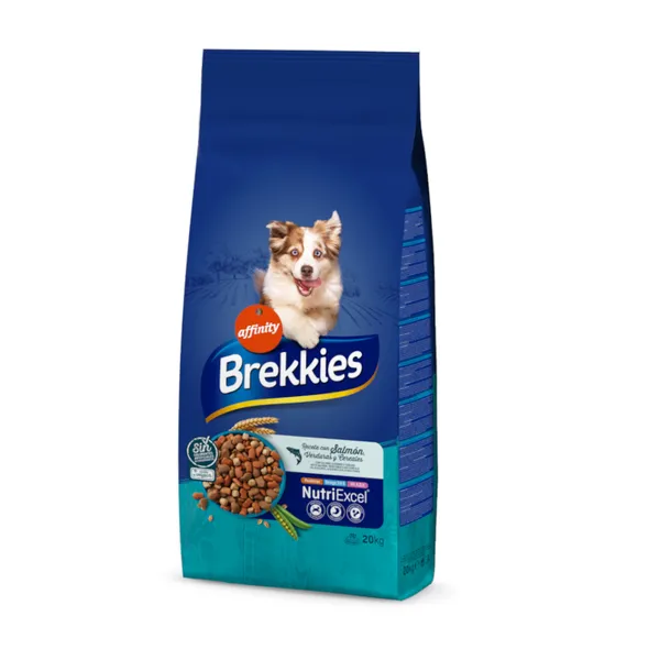 2 x 20 kg Affinity Brekkies Salmón pienso para perros ¡Pack ahorro!