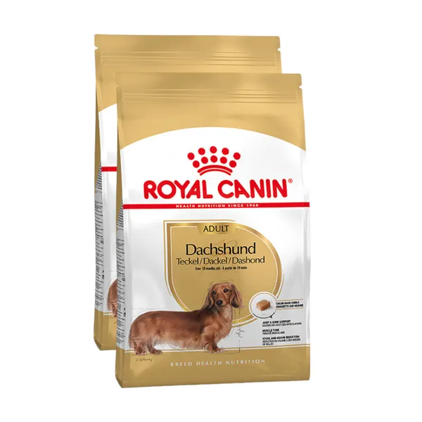 2 x 7.5 kg Royal Canin Adult Dachshund pienso para perros ¡Pack ahorro!