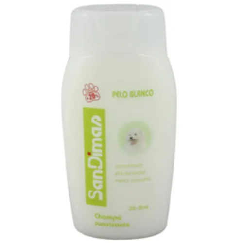 SanDimas Champú Pelo Blanco para perros