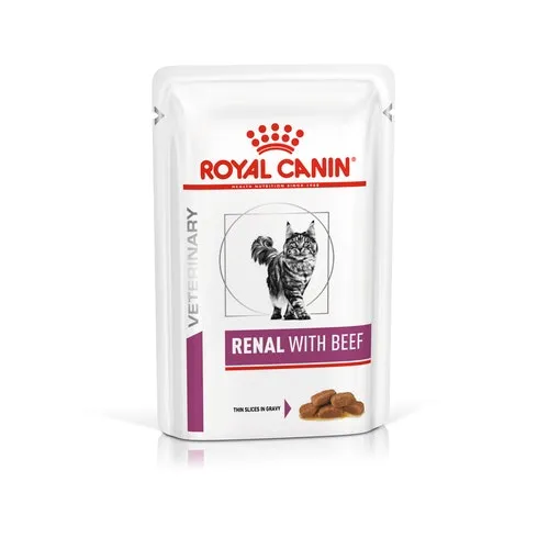 48 sobres x 85 g Royal Canin Renal Buey sobre para gatos ¡Pack ahorro!
