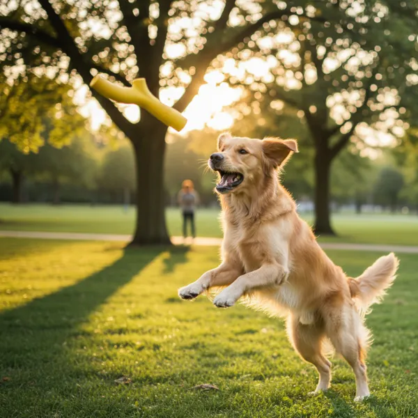 BECO Mordedor de Goma Amarillo para perros