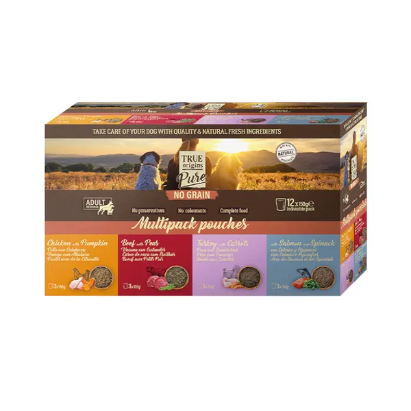 True Origins Pure Multipack Pouches para Perros