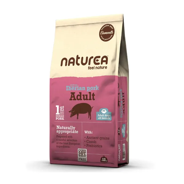 2 kg Naturea Elements Adult Pienso Cerdo Ibérico para perros
