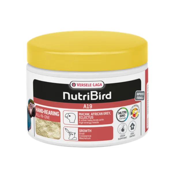 0.8 KG 800 g Versele-Laga NutriBird A19 Papilla para Cría de loros