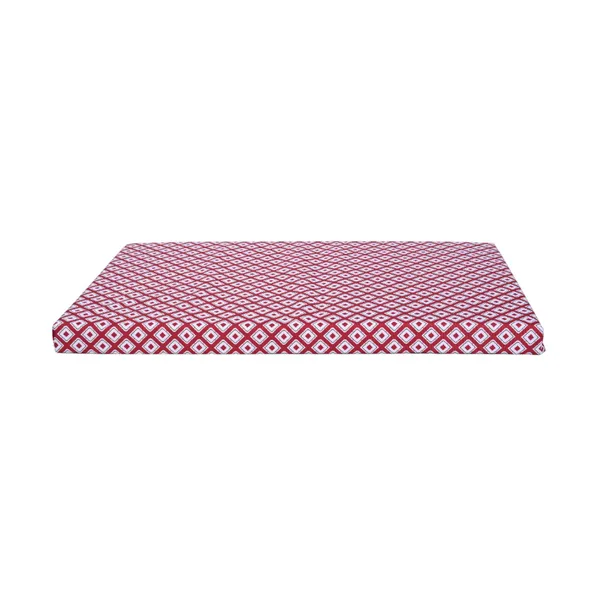 Leeby colchón impermeable rojo para perros