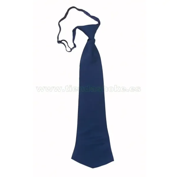 Corbata con nudo Azul o negro AZUL