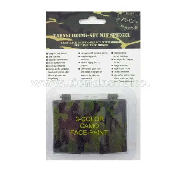 Set 3 pinturas camuflaje Mil Tec
