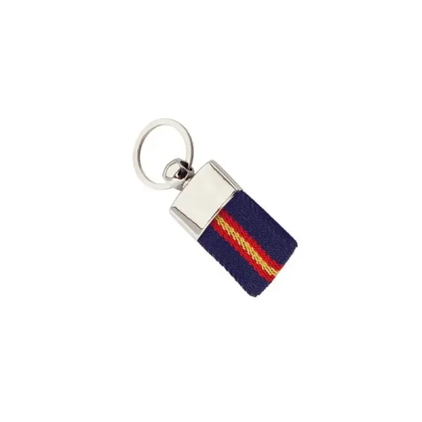 Llavero bandera de España azul