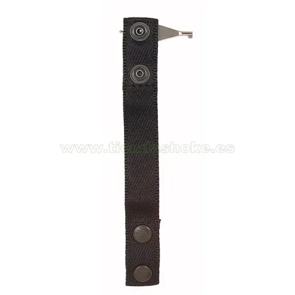 Trabilla nylon con llave oculta