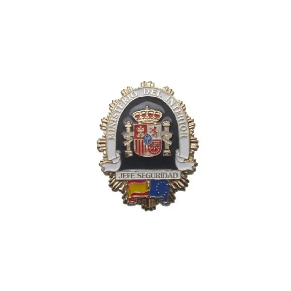 Placa jefe de seguridad nuevo modelo