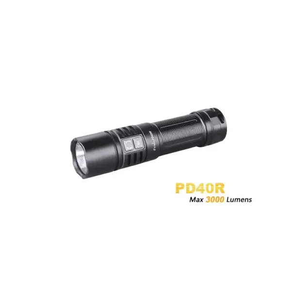 Linterna táctica Fenix PD40R 3000 Lumens 7 Modos